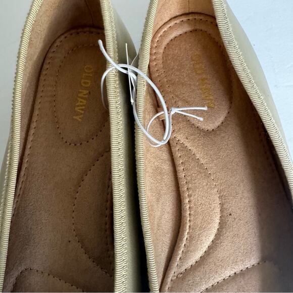 Old Navy Women’s Gold  Soft Ballet Flat Sz 10 - Picture 3 of 11
